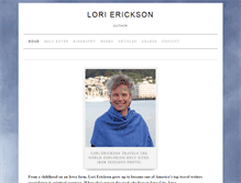 Tablet Screenshot of lorierickson.net